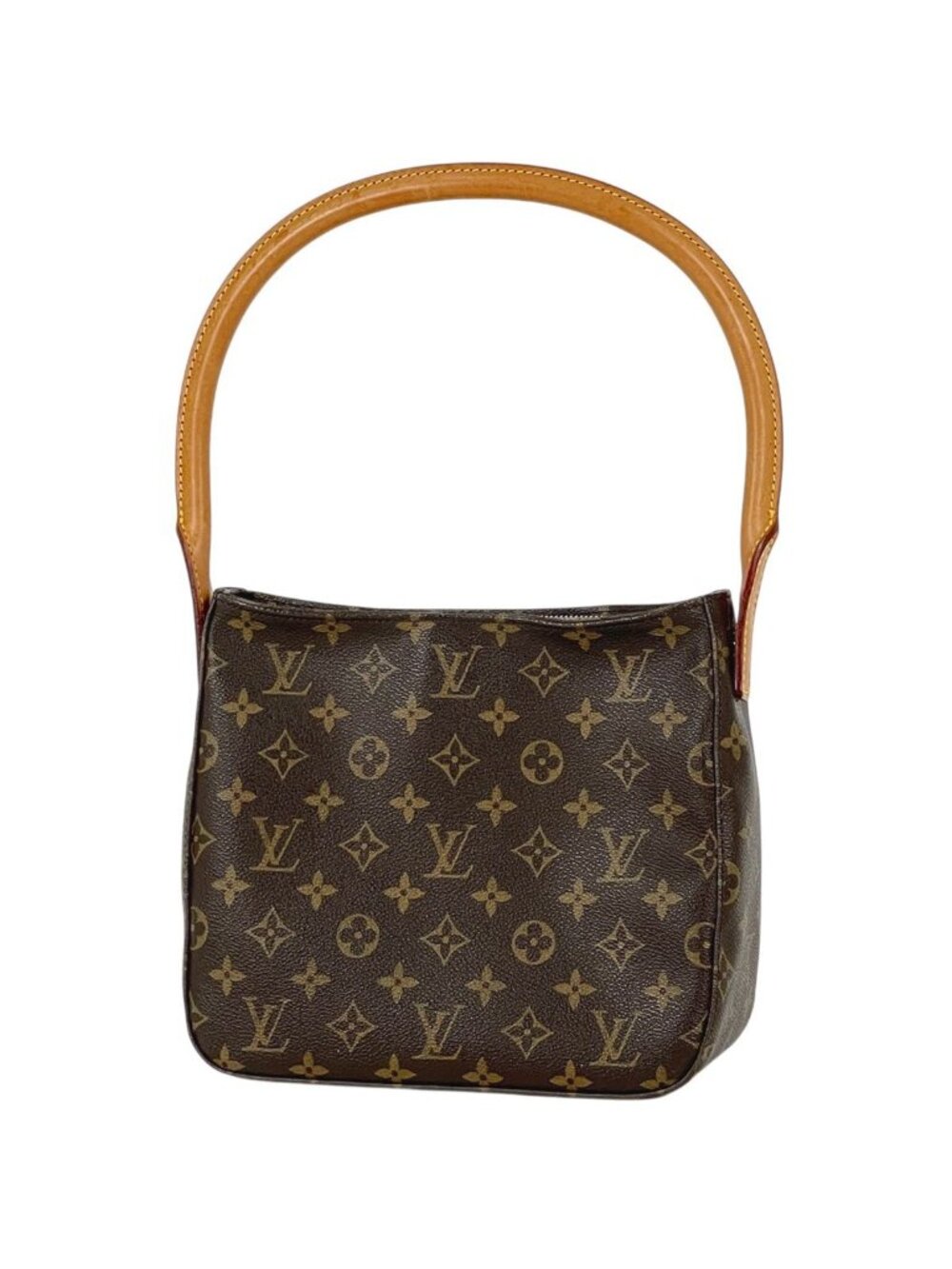 Louis Vuitton Looping MM Shoulder Bag Monogram Brown